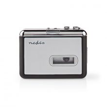 Kazetts Converter | Hordozhat | Csatlakoz kimenet: 1x 3.5 mm / 1x Mini USB | Kiegeszitk: USB Kbel | Elemes ramellts / USB-ramellts