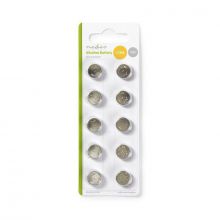 Nedis BAAKLR4410BL LR44 alkaline gombelem, 1.5V, 10db