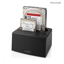 Merevlemez dokkol lloms | USB 3.2 Gen1 | USB Type-A | 2 Lemez | 2.5 / 3.5 