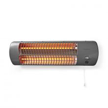 Nedis HTBA10GY frdszobai kvarccsves fali hsugrz, 1200W, szrke