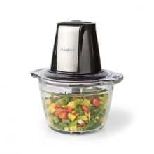 Nedis KAMC300CGY konyhai aprt, 500W, 1L, fekete-inox