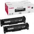 CANON Canon CRG-718 eredeti toner, duplacsomag, fekete