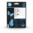HP HP 912 (6ZC74AE) eredeti tintapatron, multipack CMYK