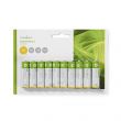 Nedis Nedis BAAKLR610BL AA alkaline elem, LR6, 1.5V, 10db