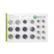 Nedis Nedis BALAK20BL ltium/alkli gombelem multipack, 20db