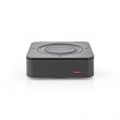 Nedis Bluetooth Transceiver | Csatlakoz bemenet: 1x AUX / 1x SPDIF | Csatlakoz kimenet: 1x AUX / 1x SPDIF | AptX  Low latency / AptX / SBC | 2 eszkzig | Maximlis akkumultor lejtszsi id: 22 ra | Fekete