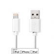 Nedis Lightning Kbel | USB 2.0 | Apple Lightning, 8 Plus | USB-A Dugasz | 480 Mbps | Nikkelezett | 2.00 m | Kerek | PVC | Fehr | Bortk