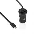 Nedis Auts Tlt | 12 W | 1x 2.4 A | Kimen csatlakozk szma: 1 | Micro USB (Rgztett) Kbel | 1.00 m | Single Voltage Output