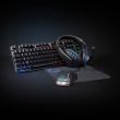 Nedis Gaming Combo Kit | 5-in-1 | Billentyzet, fejhallgat, egr s egrpad | Fekete | QWERTY | ND Kioszts