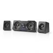 Nedis Gaming hangszr | Hangszrcsatornk: 2.2 | USB-ramellts | 3.5 mm Dugasz | 48 W | LED | Hanger szablyozs
