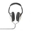 Nedis Over-Ear vezetkes fejhallgat | Kbel hossz: 6.00 m | Hanger szablyozs | Ezst / Fekete