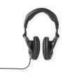 Nedis Over-Ear vezetkes fejhallgat | Kbel hossz: 2.50 m | Hanger szablyozs | Fekete