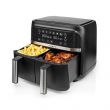 Nedis Nedis KAAFD350EBK Air Fryer 2850W 23.8L dupla forrlevegs st