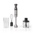 Nedis Nedis KAHB400CAL botmixer szett, 800W, inox-fekete