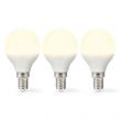 Nedis Nedis LBE14G452P3 3db LED izz, E14, 4.9W, 2700K, meleg fehr