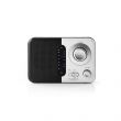 Nedis Nedis RDFM1300WT hordozhat FM rdi, Bluetooth, fekete-fehr