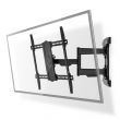 Nedis Nedis TVWM6570BK dnthet-forgathat fali TV konzol, 43-100