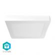 Nedis SmartLife Mennyezeti lmpa | Wi-Fi | Hideg Fehr / Meleg Fehr / RGB | Ngyzet | 1400 lm | 2700 - 6500 K | IP20 | Energia osztly: A | Android / IOS