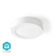 Nedis SmartLife Mennyezeti lmpa | Wi-Fi | Hideg Fehr / Meleg Fehr | Kerek | tmr | 800 lm | 2700 - 6500 K | IP20 | Energia osztly: A | Android / IOS