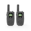 Nedis Nedis WLTK0800BK Walkie-Talkie (ad-vev) 8km, 8 csatorna, 1 pr, fekete